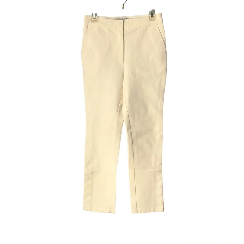 21. NWOT Derek Lam 10 Crosby Tesse SnaP Leg Flared Pants - Picture 2 of 7